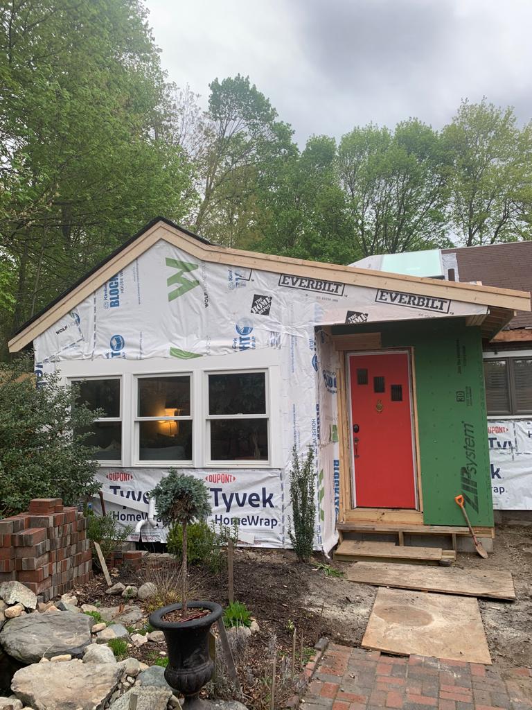 Addition & gut renovation photo (May 3, 2023)