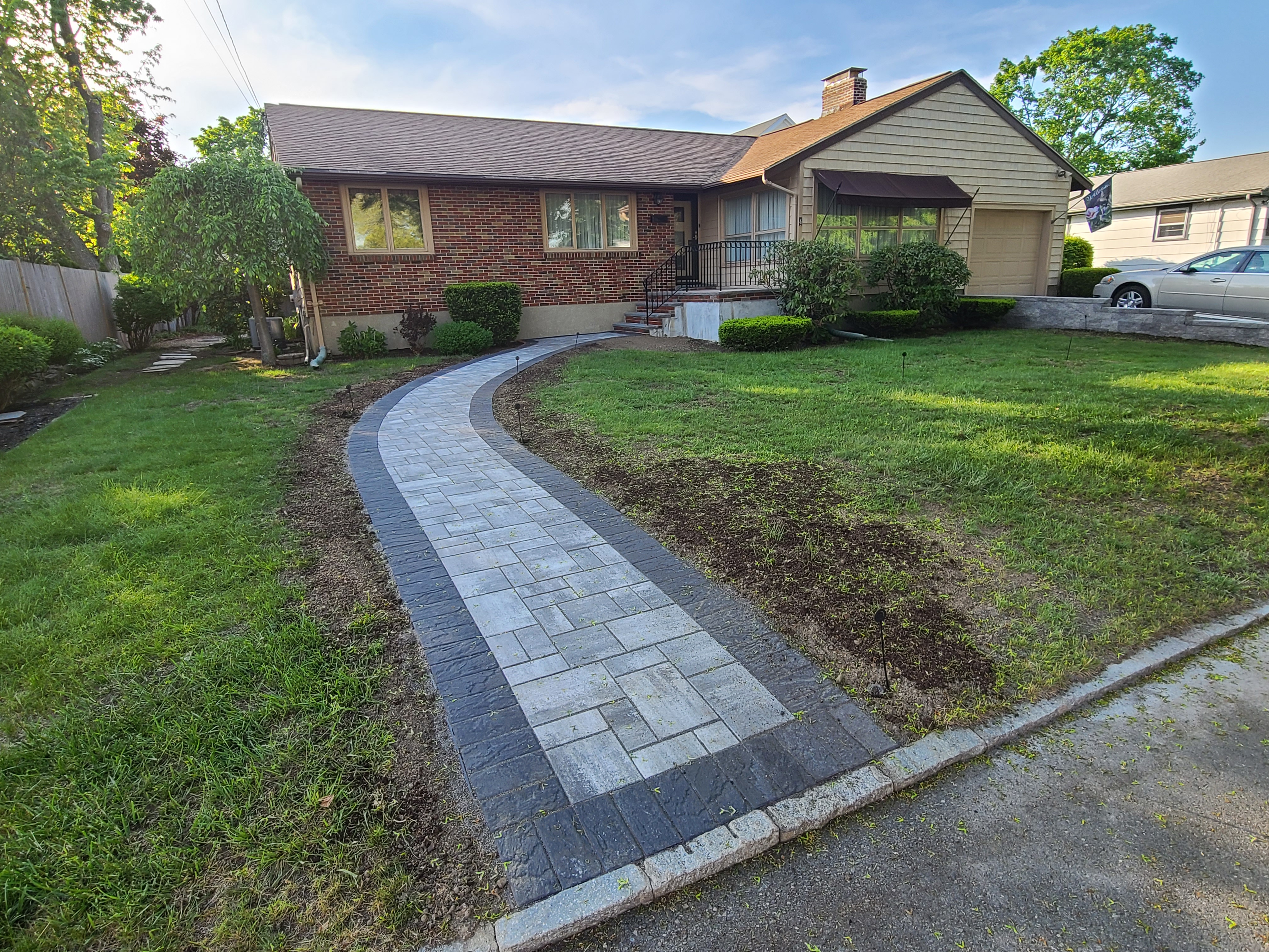 Patio and Driveway Project Stoneham MA